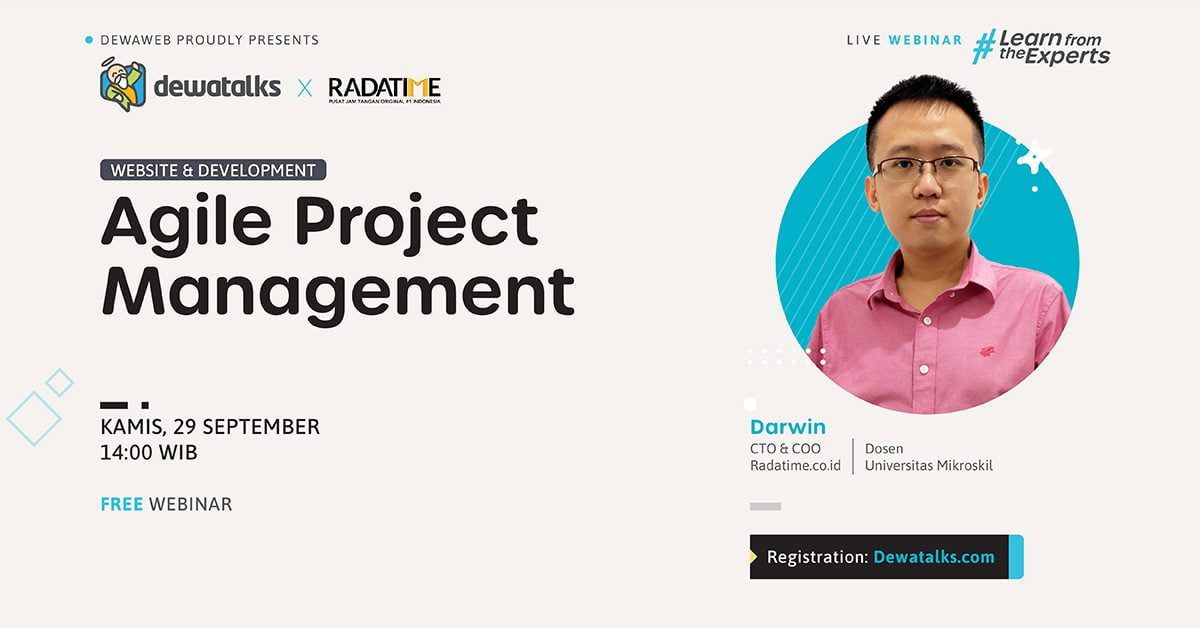 Dewatalks Webinar: Agile Project Management