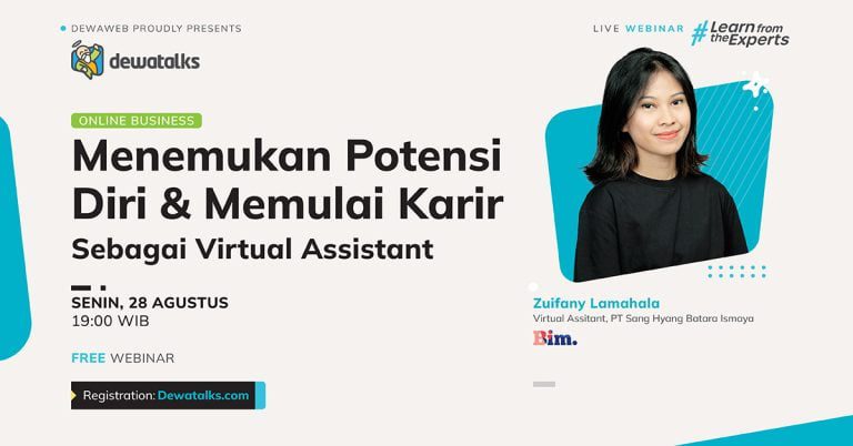 Dewatalks Webinar: Menemukan Potensi Diri & Memulai Karir sebagai Virtual Assistant